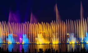 水之舞 音樂(lè)噴泉的獨(dú)特魅力